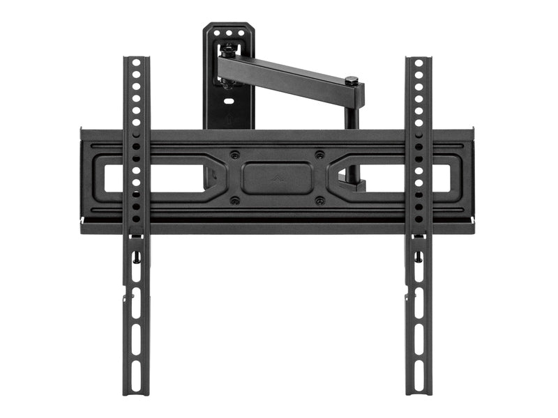Brateck LPA78-443 Super Economy Full-Motion TV Wall Mount, Fit Screen Size: 32"-55" Up to 35 KG, Fine Texture Black,358x440x420mm new