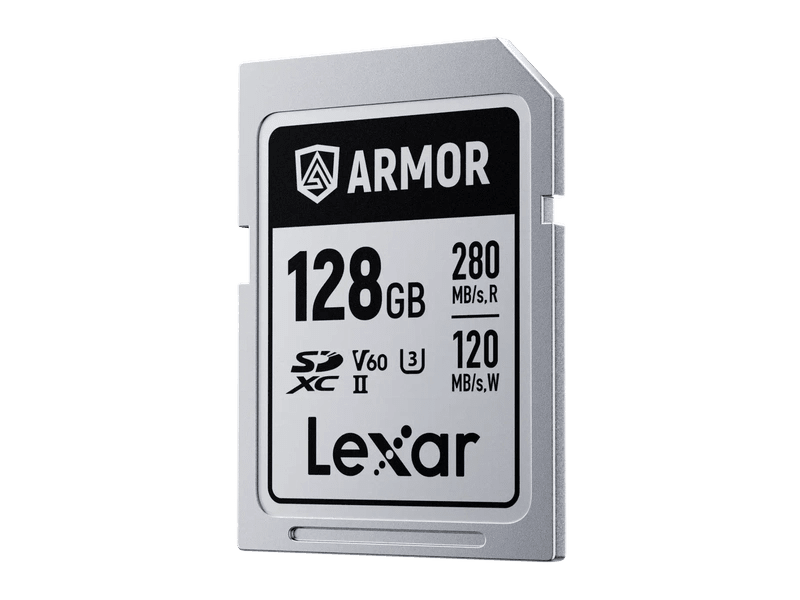 Lexar Professional ARMOR SILVER PRO 128GB SDXC™ UHS-II Card