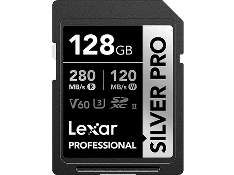Lexar Professional SILVER PRO 128GB SDXC™ UHS-II Card