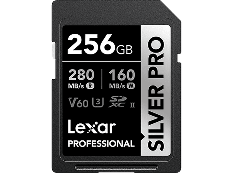Lexar Professional SILVER PRO 256GB SDXC™ UHS-II Card