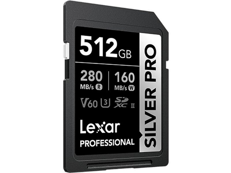 Lexar Professional SILVER PRO 512GB SDXC™ UHS-II Card