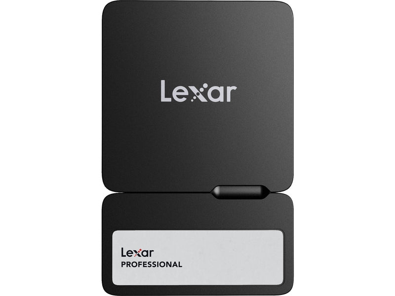Lexar Professional GO SL400 Portable SSD with Hub USB 3.2 Gen 2 2TB Black