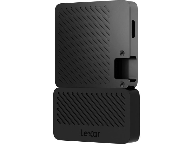 Lexar Professional GO SL400 Portable SSD with Hub USB 3.2 Gen 2 2TB Black