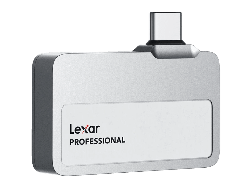 Lexar LSL400X002T-RNSNG Professional Go Portable SSD SL400 2TB Silver
