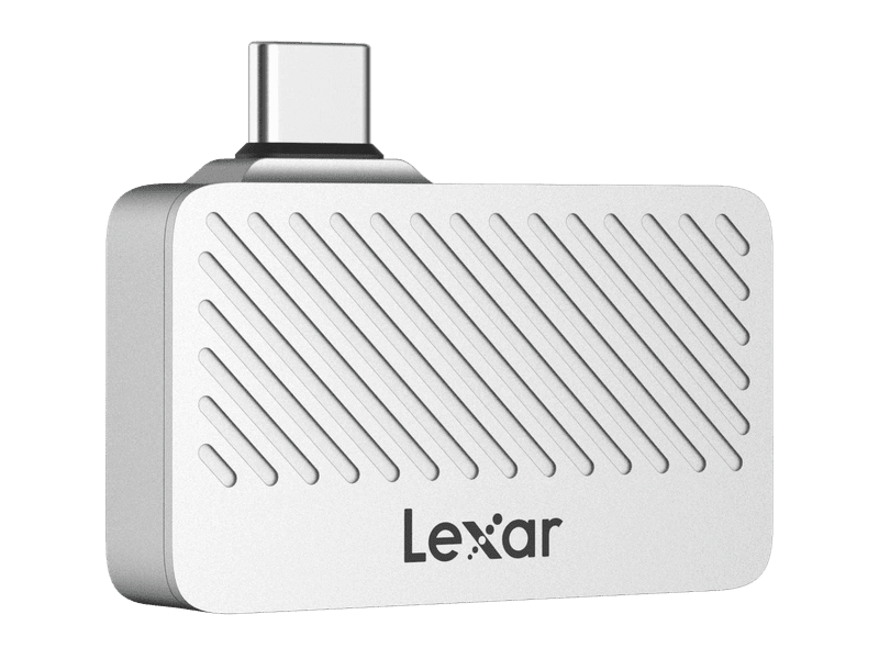 Lexar LSL400X002T-RNSNG Professional Go Portable SSD SL400 2TB Silver