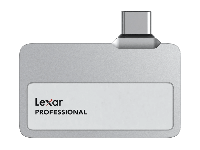 Lexar LSL400X002T-RNSNG Professional Go Portable SSD SL400 2TB Silver