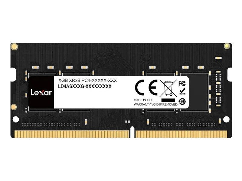 Lexar 32GB DDR4-3200 SODIMM CL22 Laptop Memory LD4AS032G-B3200GSST