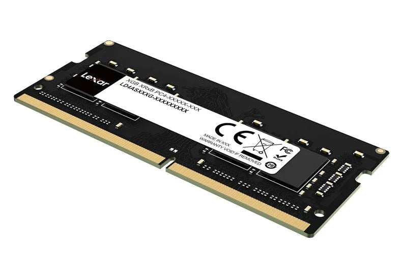 Lexar 16GB DDR4-3200 SODIMM CL22 Laptop Memory (LD4AS016G-B3200GSST)