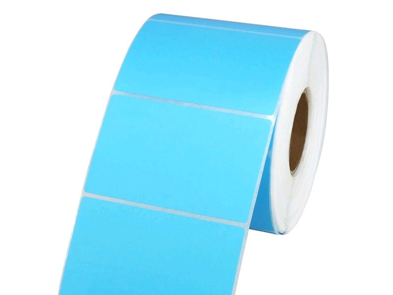 LA100150TP1AC25MMPB Calibor 100X150 Label Therm Perm 400/R - Blue