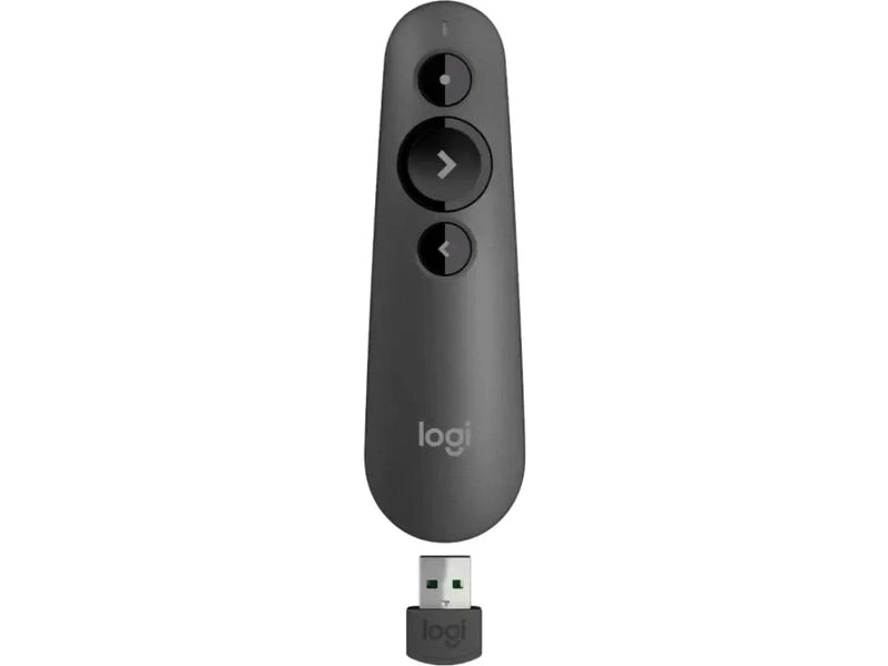 Logitech R500s Wireless Laser Presentation Remote - Graphite