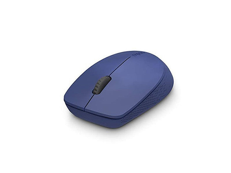 RAPOO M100 2.4GHz & Bluetooth 3 / 4 Quiet Click Wireless Mouse Blue - 1300dpi Connects up to 3 Devices, 9 months Battery Life
