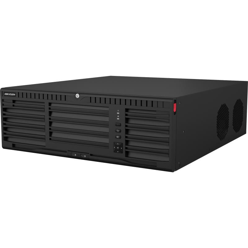 Hikvision M-Series 64CH NVR, 400MBps, 8K, VGA/HDMI, 16 BAY, 3RU, NO HDD, 5YR