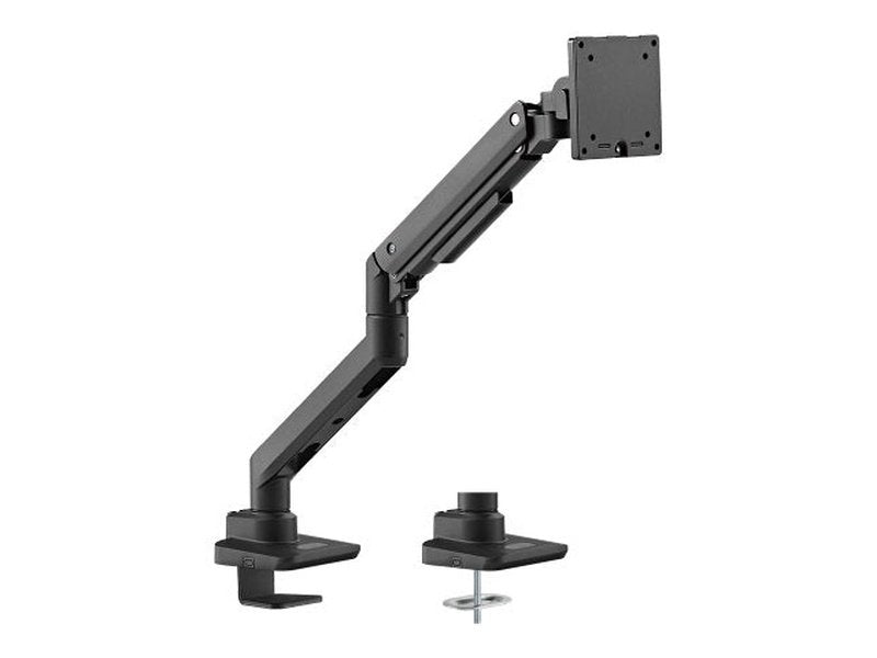Brateck Fabulous Desk-Mounted Heavy-Duty Gas Spring Monitor Arm Fit Most 17"-49" Monitor Up to 20KG VESA 75x75,100x100 Black
