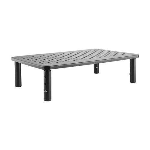 Brateck STB-081 Height-Adjustable Steel Monitor/Laptop Stand 20kg Black
