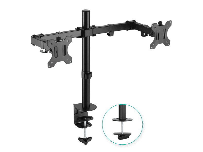 mbeat® activiva ErgoLife Dual Monitor Screen Double Joint Monitor Arm