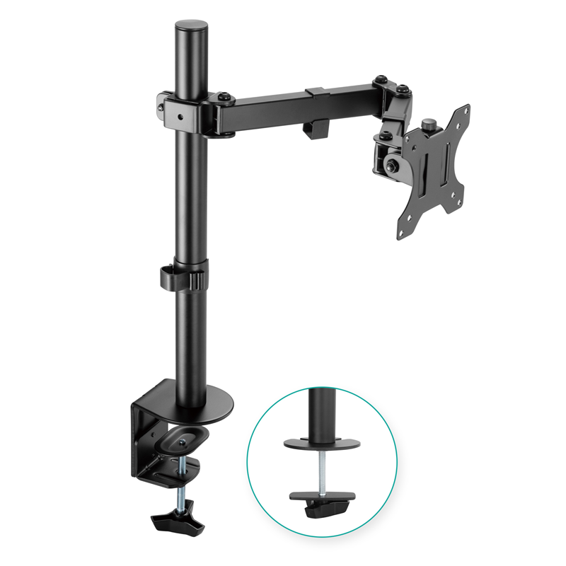 mbeat activiva ErgoLife Single Monitor Arm Double Joint for 13-32 inch Screens