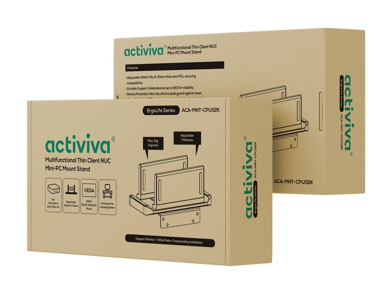 mbeat activiva Multifunctional Thin Client NUC Mini-PC Mount Stand