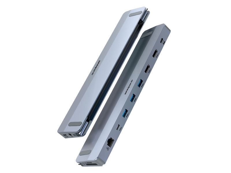 mBeat D12 Multi-Port Dual HDMI 4K USB-C Dock