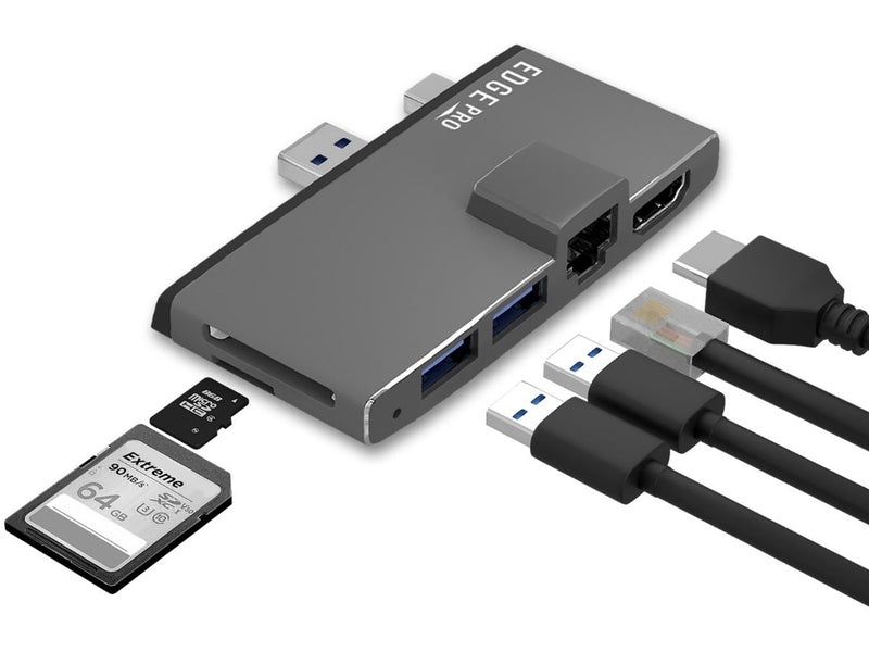 mBeat Edge Pro Multifunction USB- C Hub for Microsoft Surface Pro 5/6