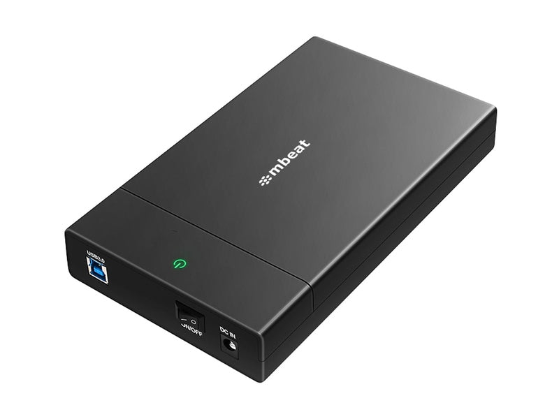 mBeat C1 Tool-Free USB 3.0 3.5" & 2.5" SATA HDD Enclosure Black
