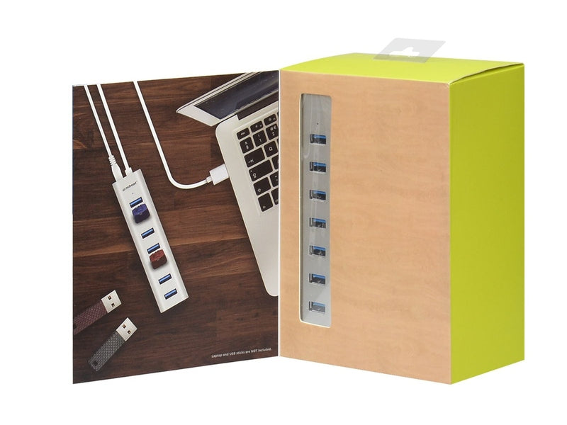 mBeat 7-Port USB 3.0 Powered Hub