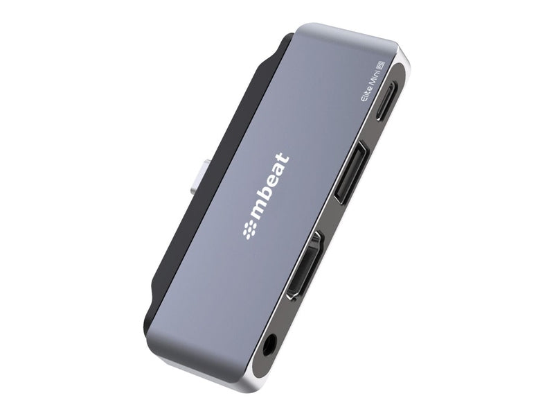 mBeat Elite Mini 4-In-1 USB-C Mobile Hub for iPad Pro
