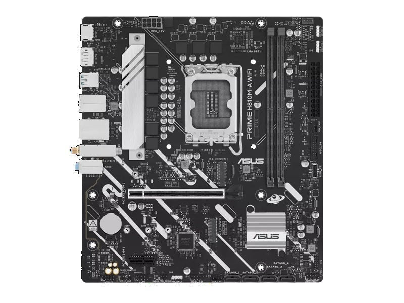 ASUS PRIME H810M-A WIFI-CSM DDR5 LGA1851 Micro-ATX Motherboard
