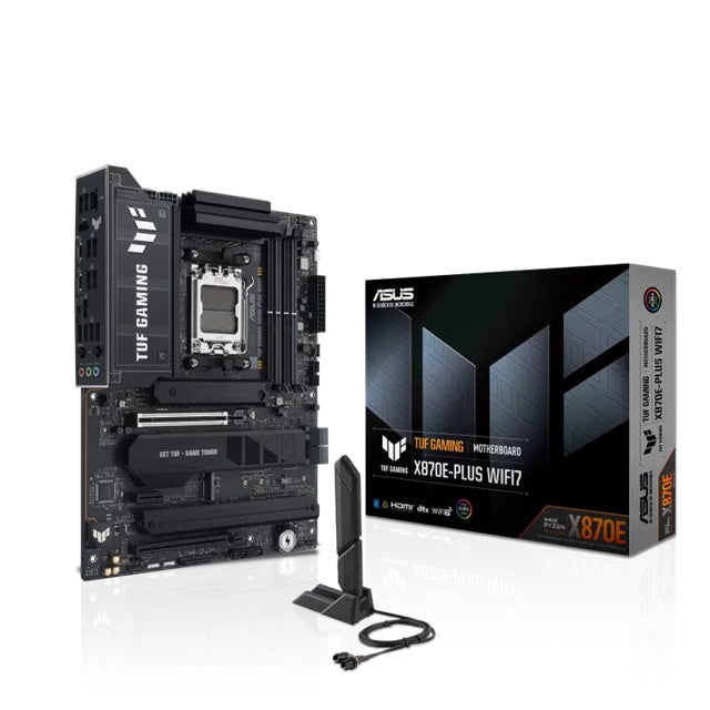 ASUS TUF GAMING X870E-PLUS WIFI7 AM5 DDR5 ATX Motherboard