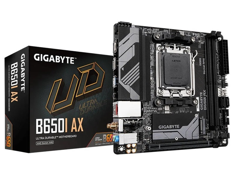 Gigabyte B650I AX 1.0 AM5 m-ITX Motherboard B650I AX