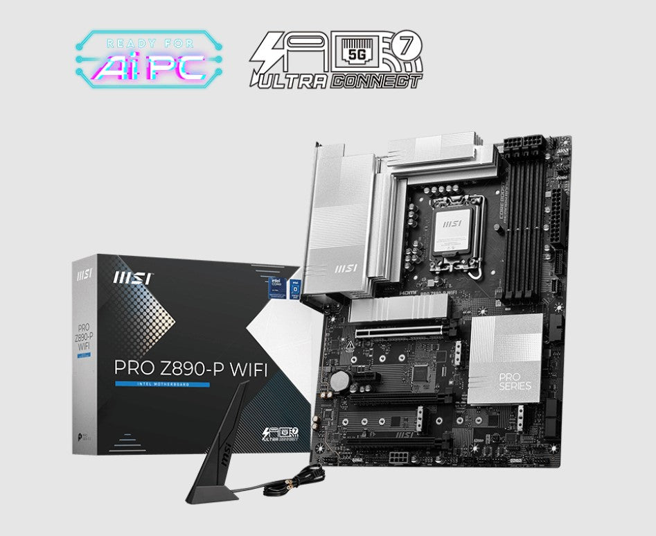 MSI PRO Z890-P WIFI INTEL Z890 Motherboard