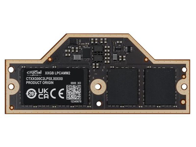 Crucial CT32G75C2LP5X 32GB 1x32GB LPDDR5X LPCAMM2 7500Mhz Memory for Lenovo P1 P14 P16v