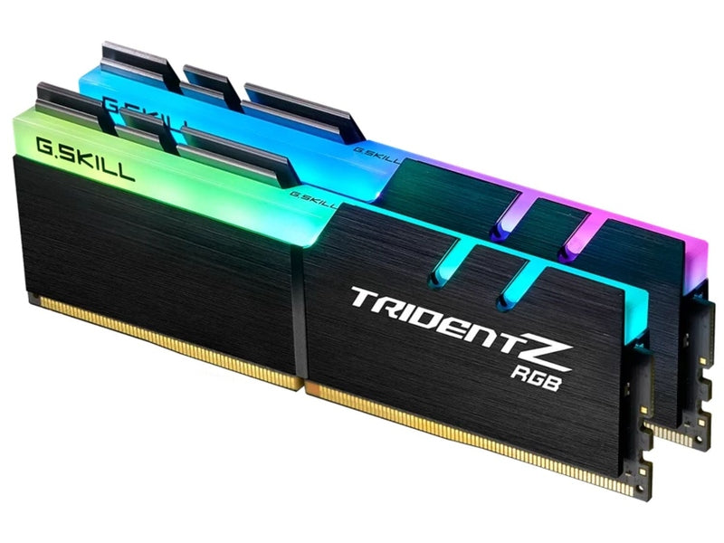 G.SKILL F4-3200C16D-32GTZR 32GB 2 x 16GB / PC4-25600 / DDR4 3200 Mhz/ Timings 16-18-18-38/ Voltage 1.35V/ TZ R