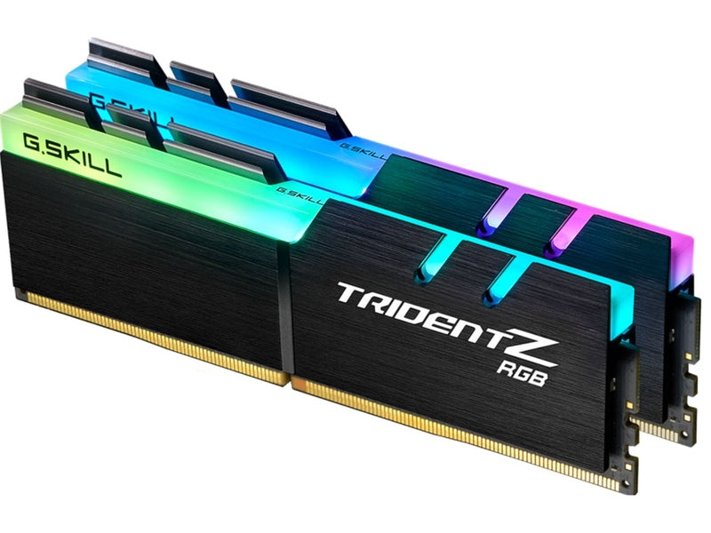 G.Skill 16GB 2x8GB DDR4 3600Mhz Trident Z RGB CL16 Intel XMP 2.0 Desktop Memory F4-3600C16D-16GTZRC