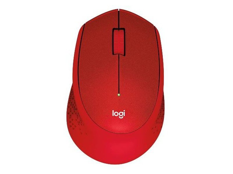 Logitech M331 SILENT PLUS Wireless Mouse RED DPI Min/Max : 1000± 1-Year Limited Hardware Warranty