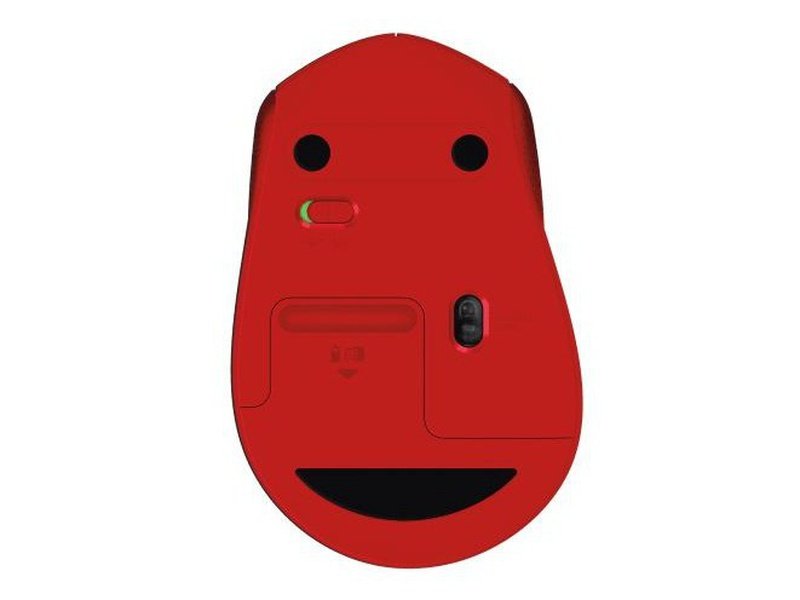 Logitech M331 SILENT PLUS Wireless Mouse RED DPI Min/Max : 1000± 1-Year Limited Hardware Warranty