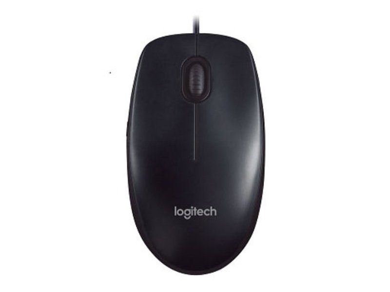 Logitech M90 USB Wired Optical Mouse 1000dpi Comfort smooth mover