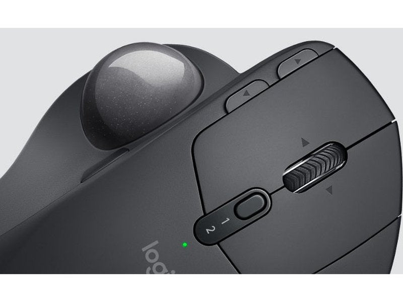 Logitech MX Ergo Wireless Bluetooth Trackball Mouse Customized Comfort