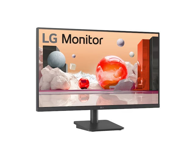 LG 24” IPS Full HD Monitor, 1920x1080, 3-side borderless design, 100 Hz, USB‑C 65W PD , Reader Mode & Flicker Safe, tilt adjustable