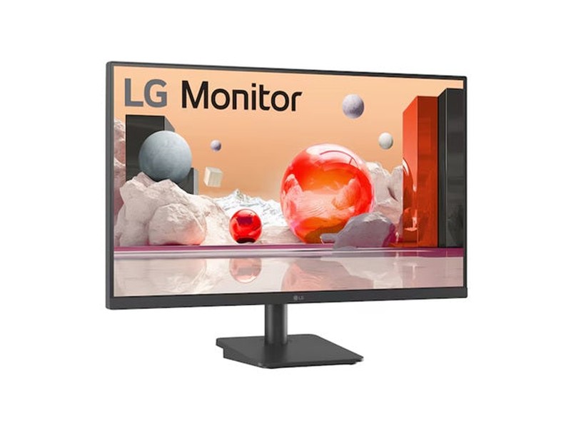LG 24” IPS Full HD Monitor, 1920x1080, 3-side borderless design, 100 Hz, USB‑C 65W PD , Reader Mode & Flicker Safe, tilt adjustable