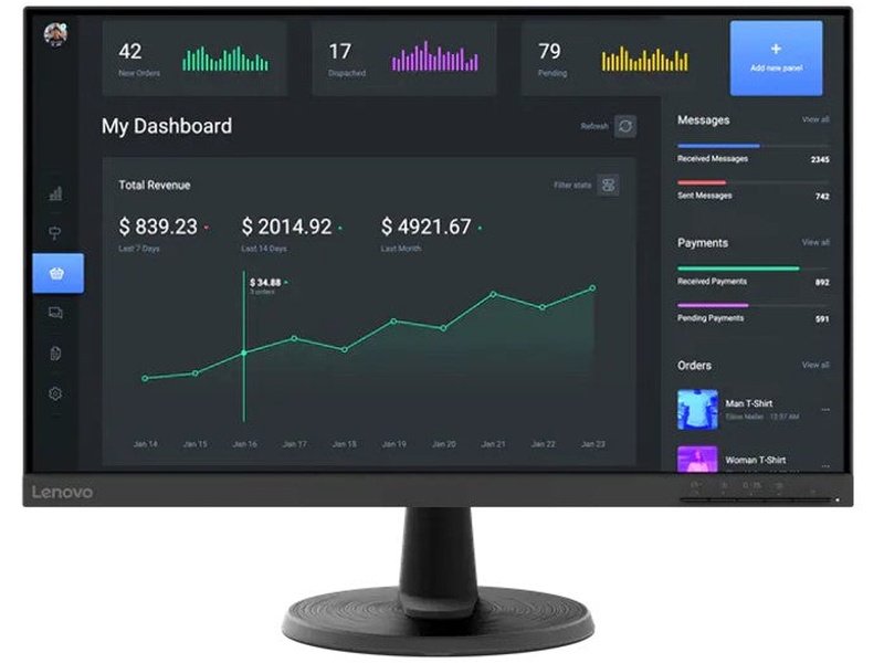 Lenovo ThinkVision C24-40 23.8" 75Hz FHD VA Monitor