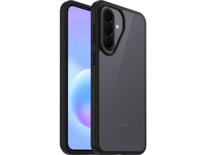 OtterBox React Samsung Galaxy A57 5G 6.7' Case Black Crystal Clear/Black - 77-000450 ,Antimicrobial,DROP+ Military Standard,7 Years Warranty