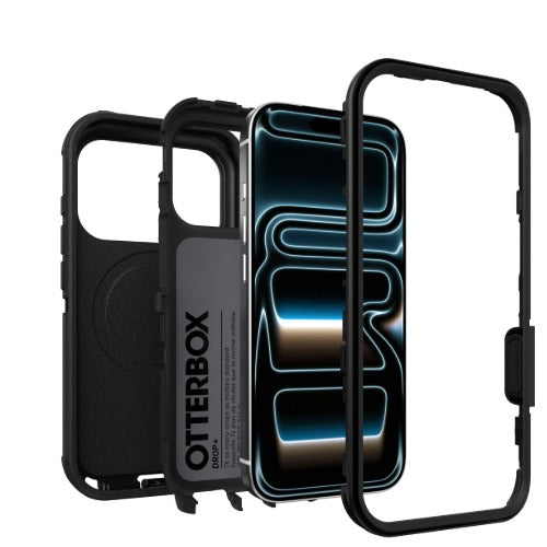 OtterBox Defender Pro MagSafe Apple iPhone 18 Pro Max / iPhone 17 Pro Max 6.9" Case Black- 77-000958 , Camera Control, 7 Years Warranty