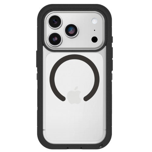 OtterBox Defender Pro XT MagSafe Apple iPhone 18 Pro / iPhone 17 Pro 6.3" Case Dark Side Clear/Black - 77-000978 ,Camera Control,7 Years Warranty
