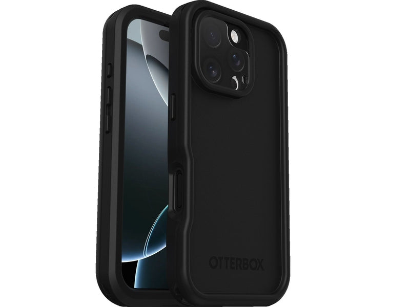 OtterBox FRE MagSafe Apple iPhone 16 Pro Max 6.9' Case Black - 77-96158 , DROP+ 5X Military Standard, Built-In Screen Protector, 7 Years Warranty