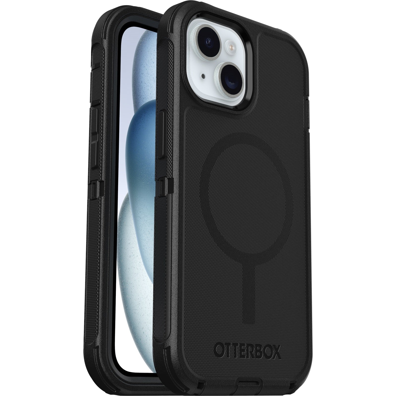 OtterBox Defender MagSafe Apple iPhone 16e/ iPhone 15/ iPhone 14/ iPhone 13 6.1' Case Black