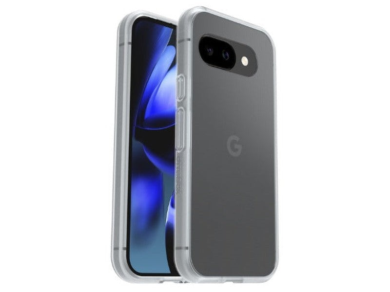OtterBox React Google Pixel 9A 5G 6.3' Case Clear - 77-97761 , Antimicrobial, DROP+ Military Standard, Hard Case, Soft Grip,7 Years Warranty