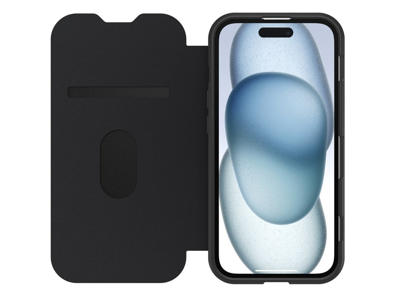 OtterBox React Folio MagSafe Apple iPhone 17e / iPhone 16e / iPhone 15 / iPhone 14 / iPhone 13 6.1' Case Black Crystal Clear/Black ,7 Years Warra