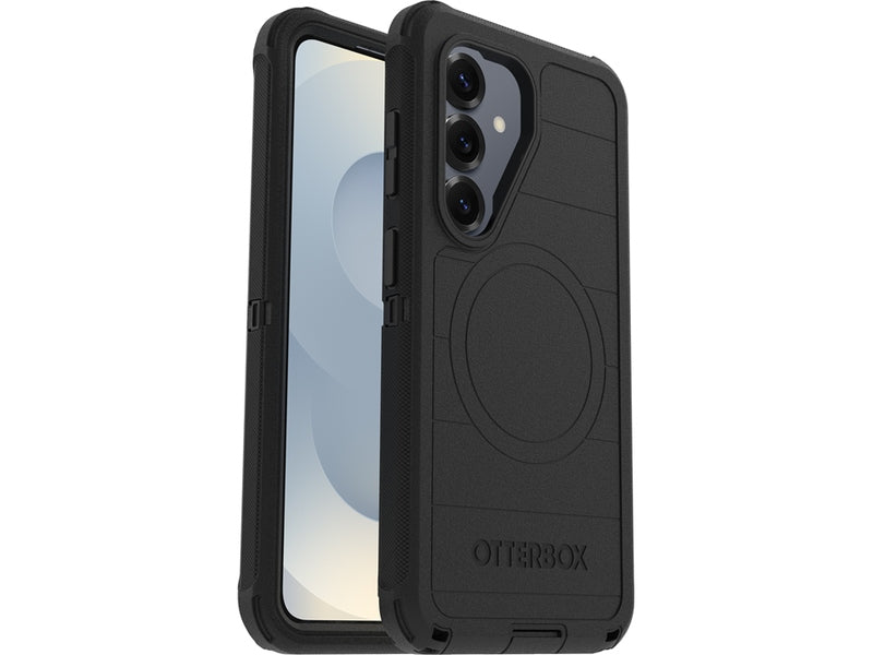 OtterBox Defender Pro Magnets Samsung Galaxy S26 5G 6.3' Case Black - 77-99857 , DROP+ 7X Military Standard, Tri-Layer, 7 Years Warranty