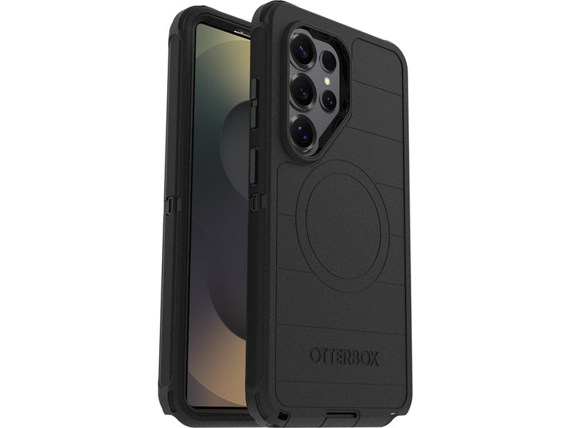 OtterBox Defender Pro Magnets Samsung Galaxy S26 Ultra 5G 6.9' Case Black - 77-99859 , DROP+ 7X Military Standard, Tri-Layer, 7 Years Warranty