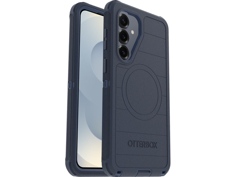 OtterBox Defender Pro Magnets Samsung Galaxy S26+ 5G 6.7' Case Riverside - Blue - 77-99864 , DROP+ 7X Military Standard, Tri-Layer,7 Years Warranty